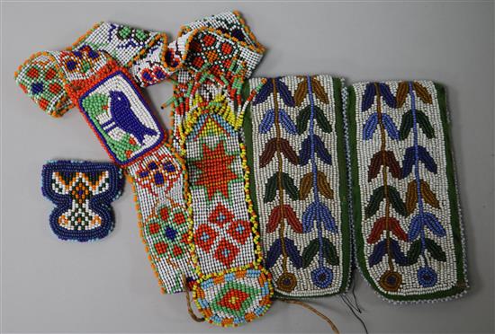 A small quantity of beadwork